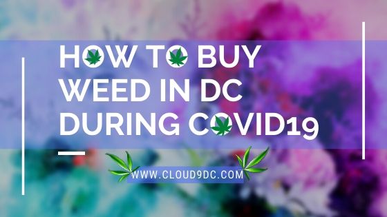 How to Order Marijuana in DC During Covid 19 banner