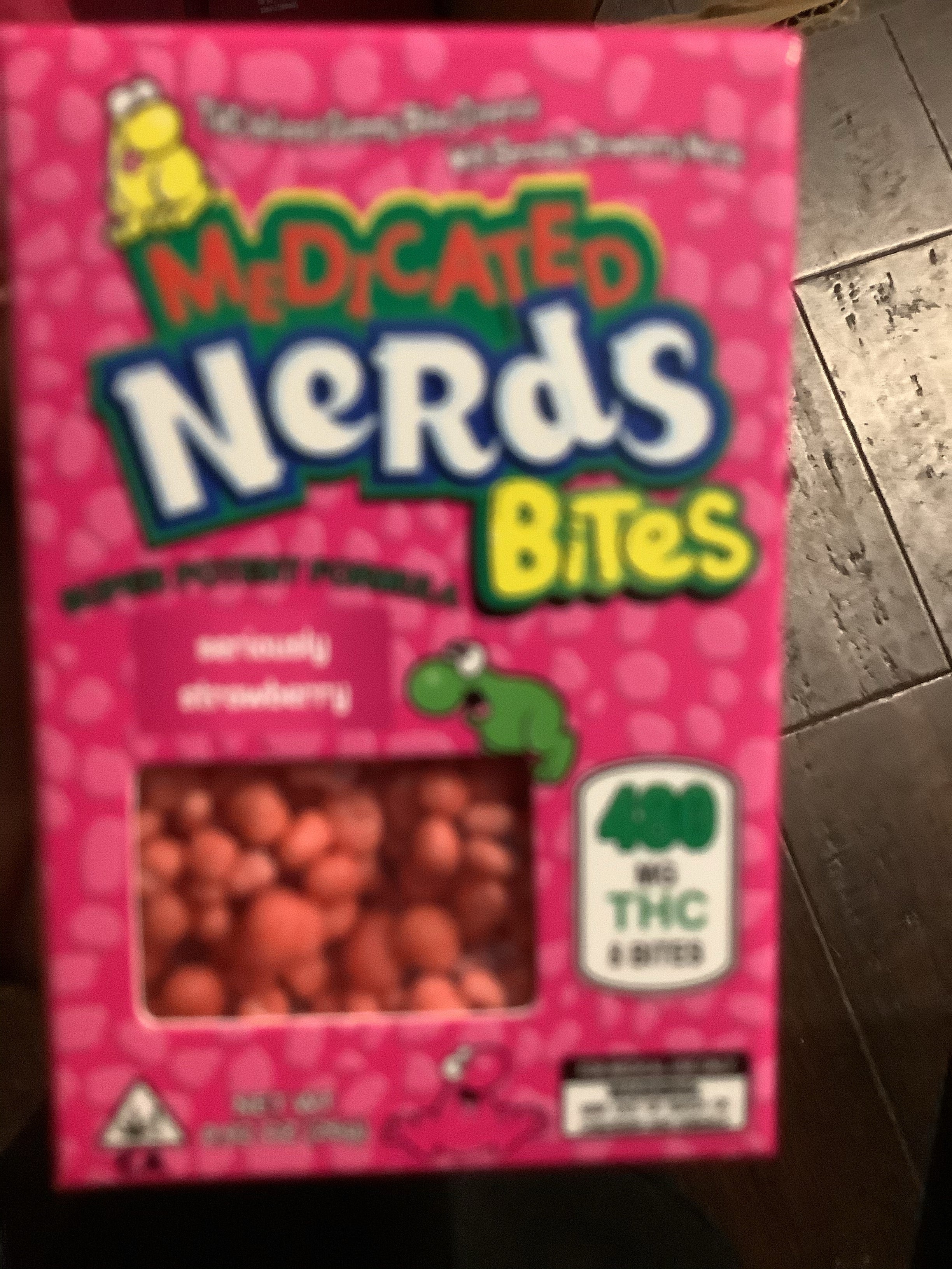 Strawberry Nerd Bites